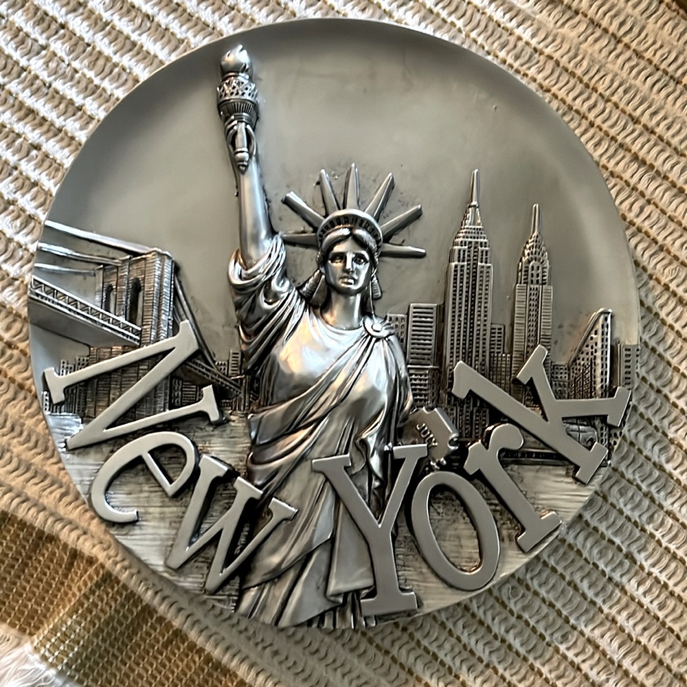 New York City 3D Plaque